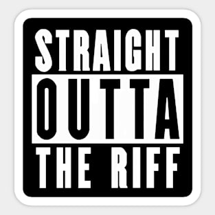 Penrith - STRAIGHT OUTTA THE RIFF Sticker